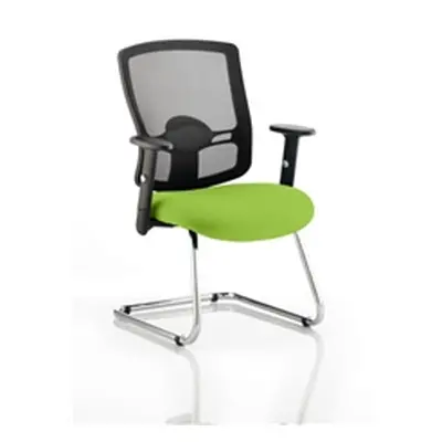 Portland Visitor Chair Cantilever Swizzle Colour Seat With