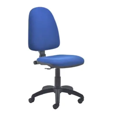 Eclipse I Lever Task Operator Chair Blue Without Arms - O