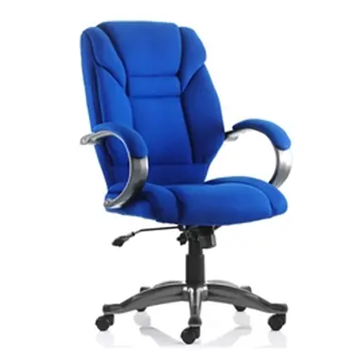 Galloway Executive Chair Blue Fabric With Arms - EX000031