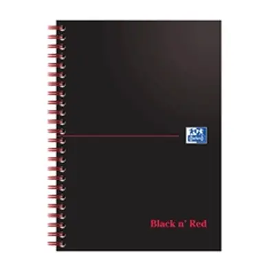 Black n Red Notebook Soft Cover Wirebound Perforated - 100080155