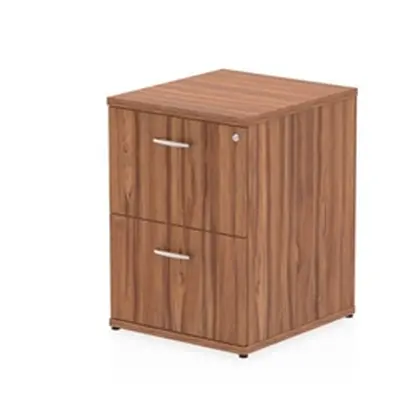 Impulse Filing Cabinet 2 Drawer Walnut - I000132