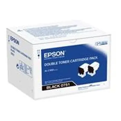 Epson 0751 (Yield 7,300 Pages) Black Toner Cartridge - C13S050751