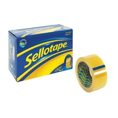 Sellotape Original Golden Tape 48mmx66m (6 Pack) 1443304