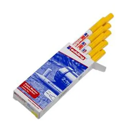 Edding 750 Paint Marker Bullet Tip 2-4mm Yellow [Pack 10] - 4-750005