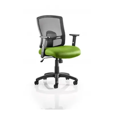 Portland Task Operator Chair Swizzle Colour Seat With Arms