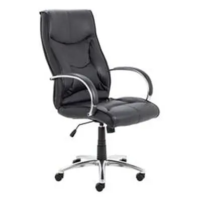 Whist Chair - Black Leather - CH0206