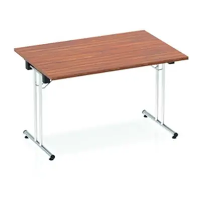 Impulse 1200 Folding Rectangular Table Walnut - I000699