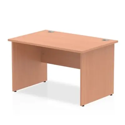 Impulse Panel End 1200 Rectangle Desk Beech - I000371