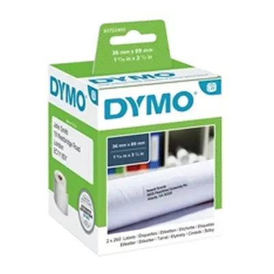 Dymo 99012 LabelWriter Large Address Labels 36mm x 89mm White Pack 520