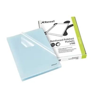 Rexel Cut Flush Folder Polypropylene Copy-secure [Pack 100] - 12215