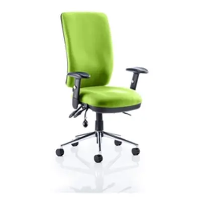 Chiro Task Operator Chair High Back Swizzle Colour With Arm