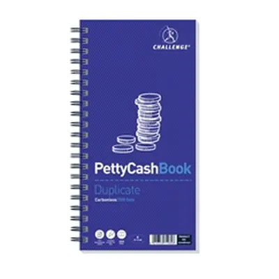 Challenge Petty Cash Book Carbonless Wirebound 200 Sets - 100080052