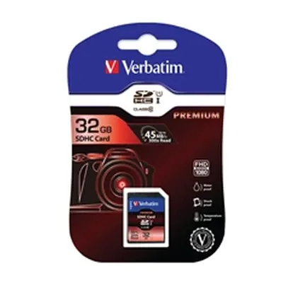 Verbatim SDHC Memory Card Class 10 32GB 43936