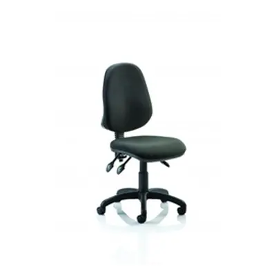 Eclipse III Lever Task Operator Chair Black Without Arms Re