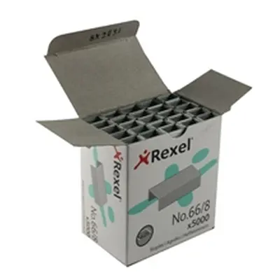 Rexel 66 Staples 8mm [Pack 5000] - 6065