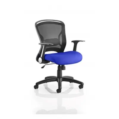 Zeus Task Operator Chair Serene Colour Seat With Arms - K