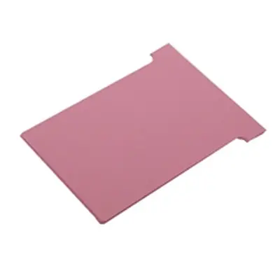 Nobo T-Card Size 2 48 x 85mm Pink (100 Pack) 32938905