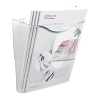 Plastic clear wall document holder