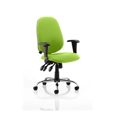 Lisbon Task Operator Chair Swizzle Colour With Arms - KCU