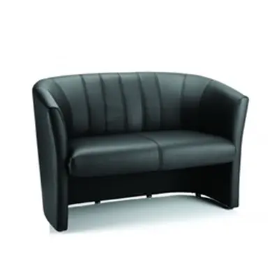 Neo Twin Tub Black Bonded Leather - BR000105