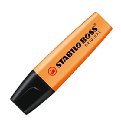 Stabilo Boss Highlighter Pen 2-5mm Tip Orange [Pack 10] - 70/54/10