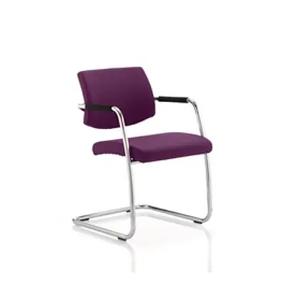 Havanna Medium Back Cantilever Visitor Chair with Arms