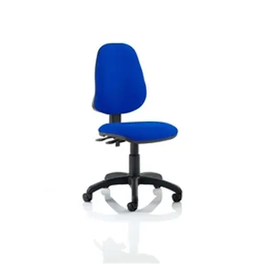 Eclipse III Lever Task Operator Chair Blue Without Arms Ref