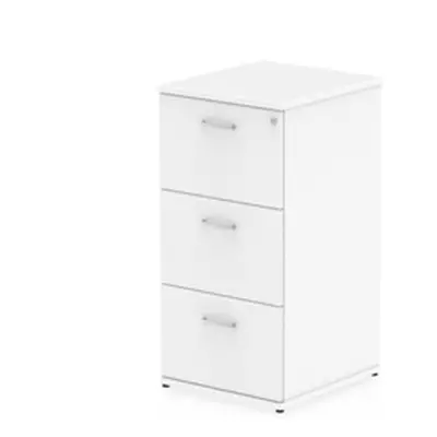 Impulse Filing Cabinet 3 Drawer White - I000193