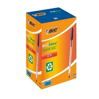 Bic Ecolutions Stic Ball Pen Recycled Slim 1.0mm Tip 0.4mm - 893240