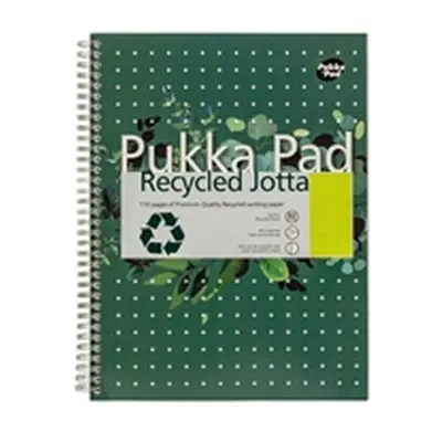 Pukka Pad Recycled Ruled Wirebound Notebook 110 Pages A4 (3 Pack)