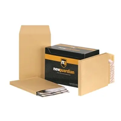 New Guardian Envelopes Heavyweight Peel/Seal Gusset 25mm [Pack 100]