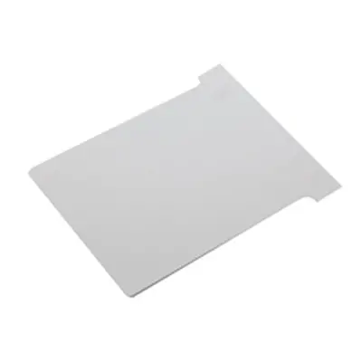 Nobo T-Card Size 3 80 x 120mm White (100 Pack) 2003002