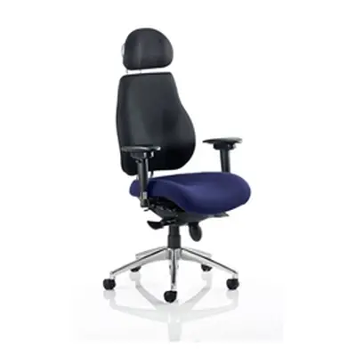 Chiro Plus Posture Chair Ultimate With Headrest Serene Colo