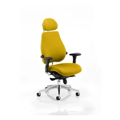 Chiro Plus Posture Chair Ultimate With Headrest Sunset Colo