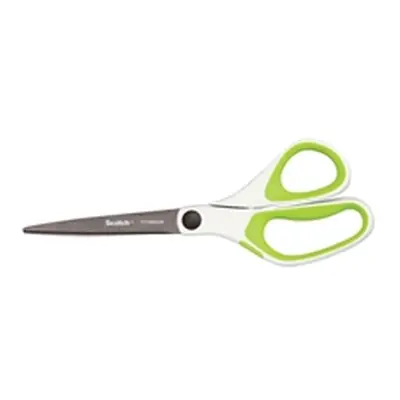 Scotch Titanium Scissors Ambidextrous Comfort Handles - 1458T-Green