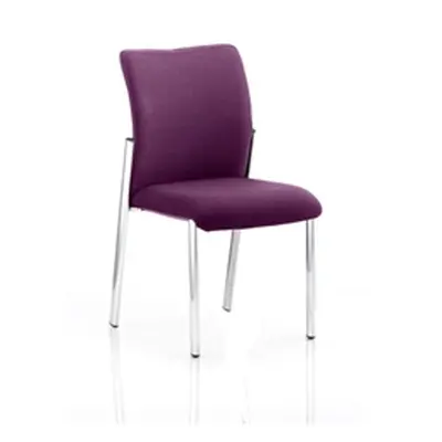 Academy Purple Colour Fabric Back With Purple Colour Seat - KCUP0056