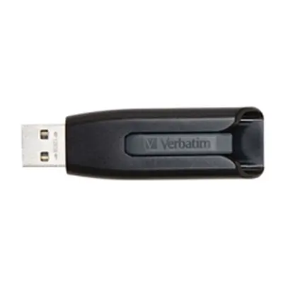 Verbatim V3 USB 3.0 Drive Black/Grey 128GB - 49189