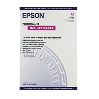 Epson Photo Quality Inkjet Paper Matt 102gsm Max.1440dpi A3 - S041068