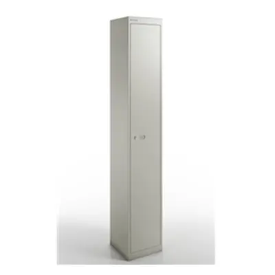 Qube by Bisley Locker 1 Door 1800mm High 457 Deep Goose Grey