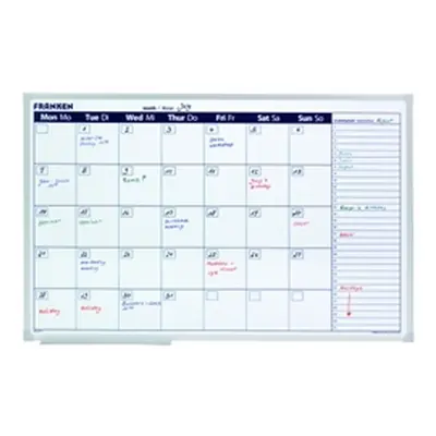 Franken Month Planner Magnetic Grid 96x98mm W900xH600mm Ref VO-7