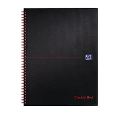 Black n Red Book Wirebound Smart Ruled and Perforated - 100080218