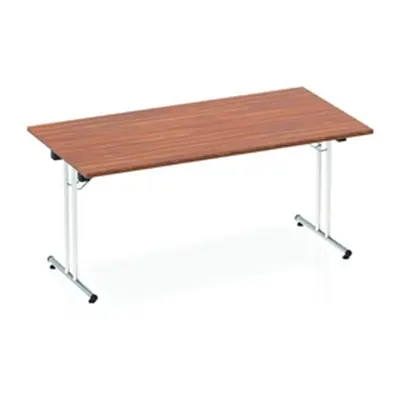 Impulse 1600 Folding Rectangular Table Walnut - I000700