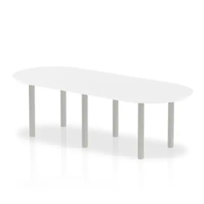 Impulse 2400 Boardroom Table White - I000204