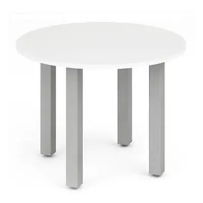 Impulse 1000 round Meeting Table White - I000199