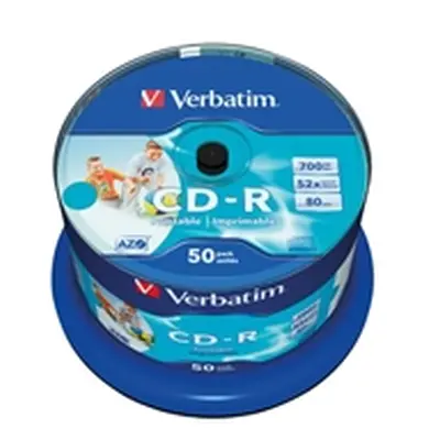 Verbatim CD-R AZO Wide Inkjet Printable Recordable