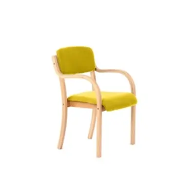 Madrid Visitor Chair Sunset Colour With Arms - KCUP0389