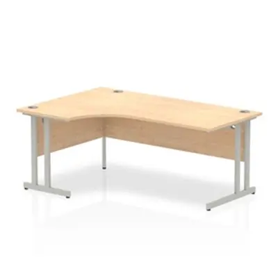 Impulse Cantilever 1800 Left Hand Crescent Desk Maple - I0