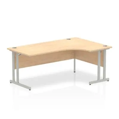 Impulse Cantilever 1800 Right Hand Crescent Desk Maple - I