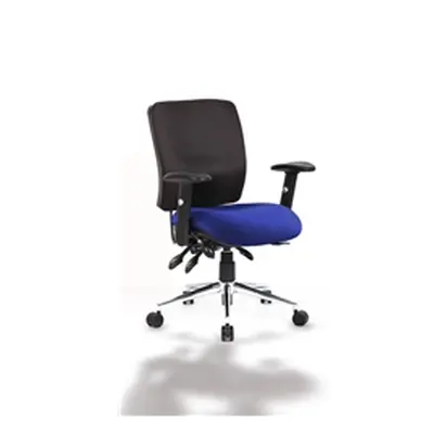 Chiro Task Operator Chair Medium Back Serene Colour Seat Wi