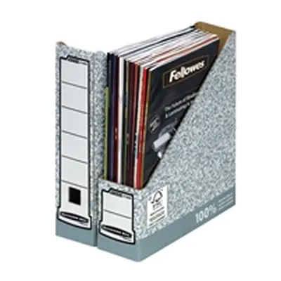 Fellowes Bankers Box Magazine File A4 [Pack 10] - 0186004